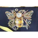 Kit de point de croix sur toile soluble dans l'eau "Bumblebee" SV-808