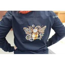 Water-soluble canvas cross stitch kit "Bumblebee" SV-808