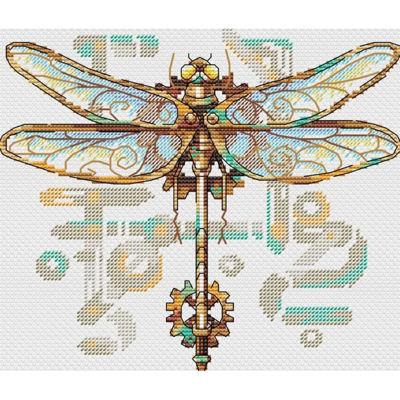 Cross stitch kit "Dragonfly" SV-809