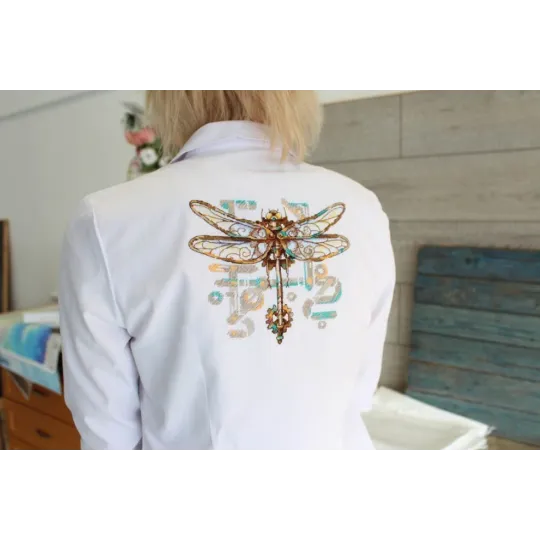 Набор для вышивания крестиком на водорастворимой канве "Стрекоза" SV-809