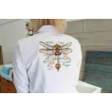 Water-soluble canvas cross stitch kit "Dragonfly" SV-809