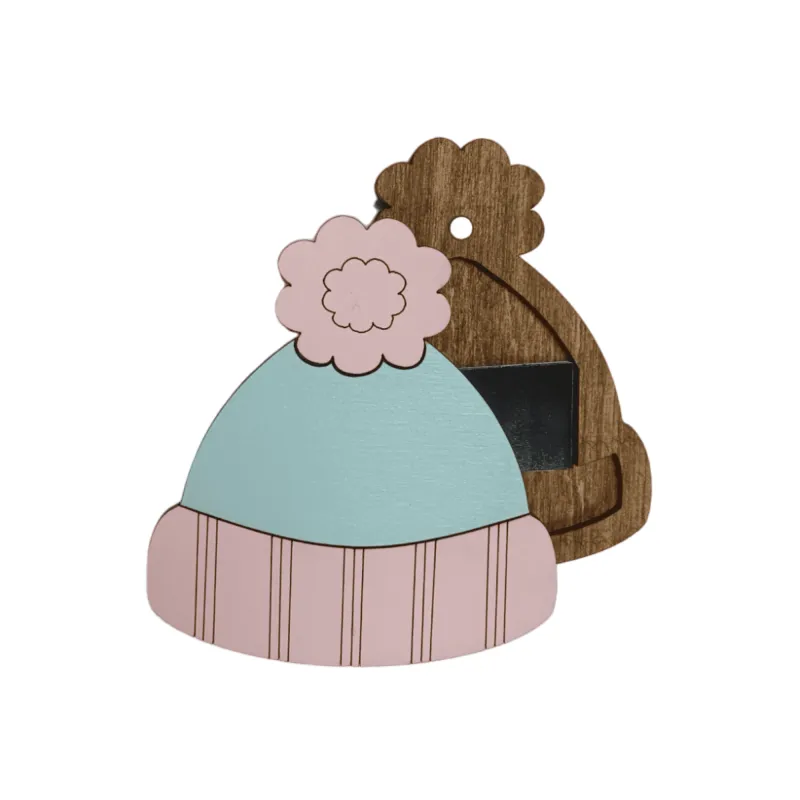 Wooden needle case "Blue hat" KF056/84