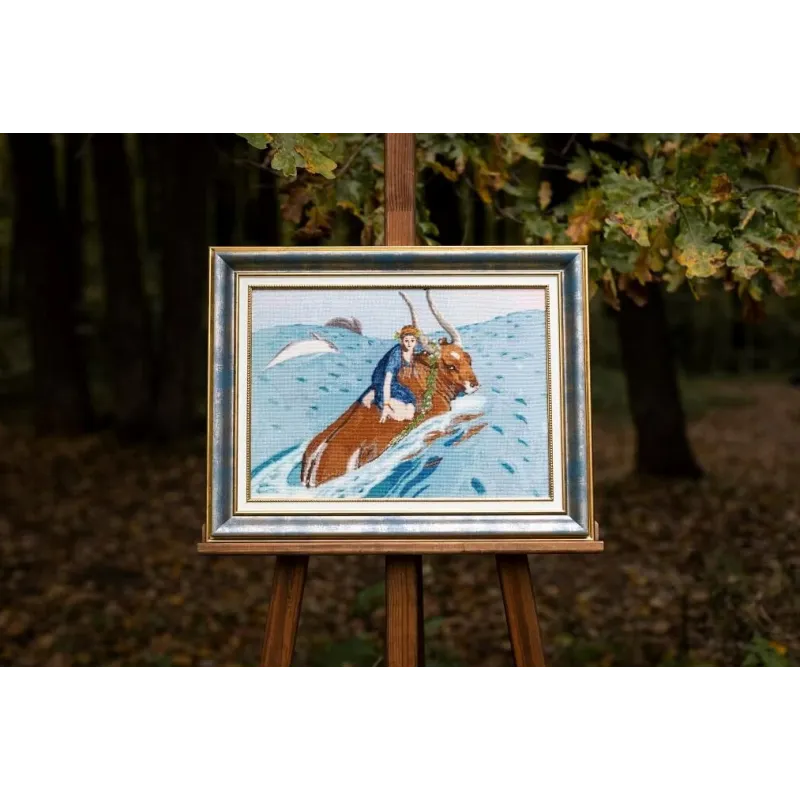 Counted cross stitch kit "The Abduction" 41.5x30 cm S/MK091