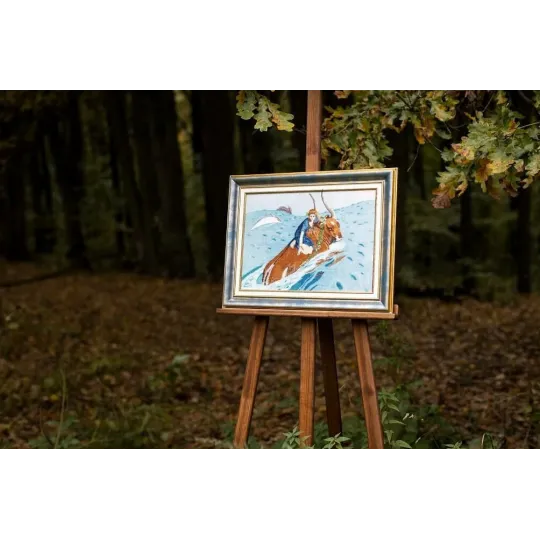 Набор для вышивания крестом "Похищение" 41.5x30 см S/MK091