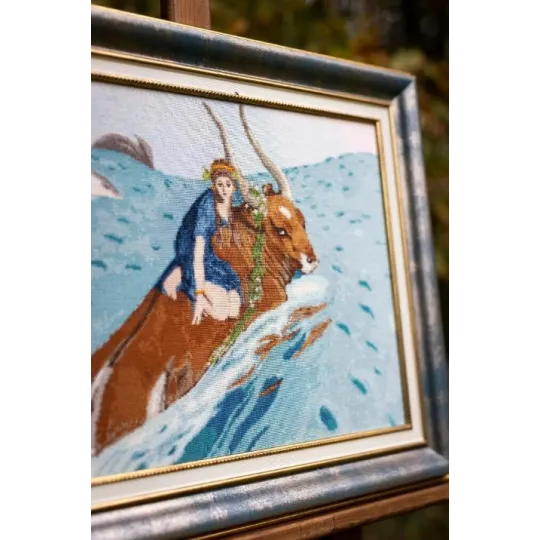 Counted cross stitch kit "The Abduction" 41.5x30 cm S/MK091