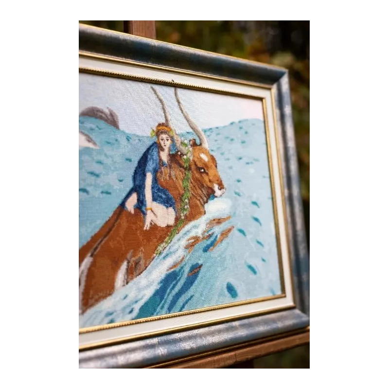Counted cross stitch kit "The Abduction" 41.5x30 cm S/MK091