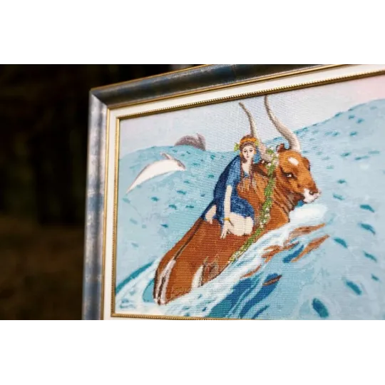 Counted cross stitch kit "The Abduction" 41.5x30 cm S/MK091