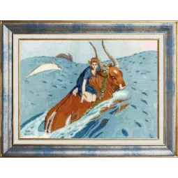 Kit de point de croix compté "L'Enlèvement" S/MK091