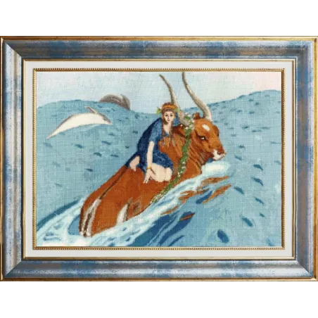 Zähl-Kreuzstich-Set "Die Entführung" 41,5x30 cm S/MK091