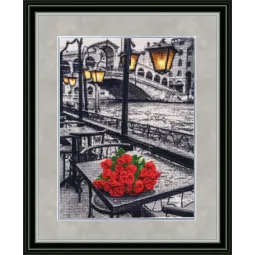 Kreuzstichset "Rendezvous" 35.1x26.6 cm S/GM028