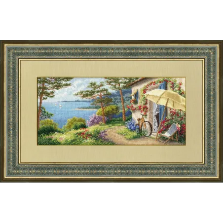 Cross stitch kit "Wonderful Summer" 17.5 x 38.2 cm S/LP050