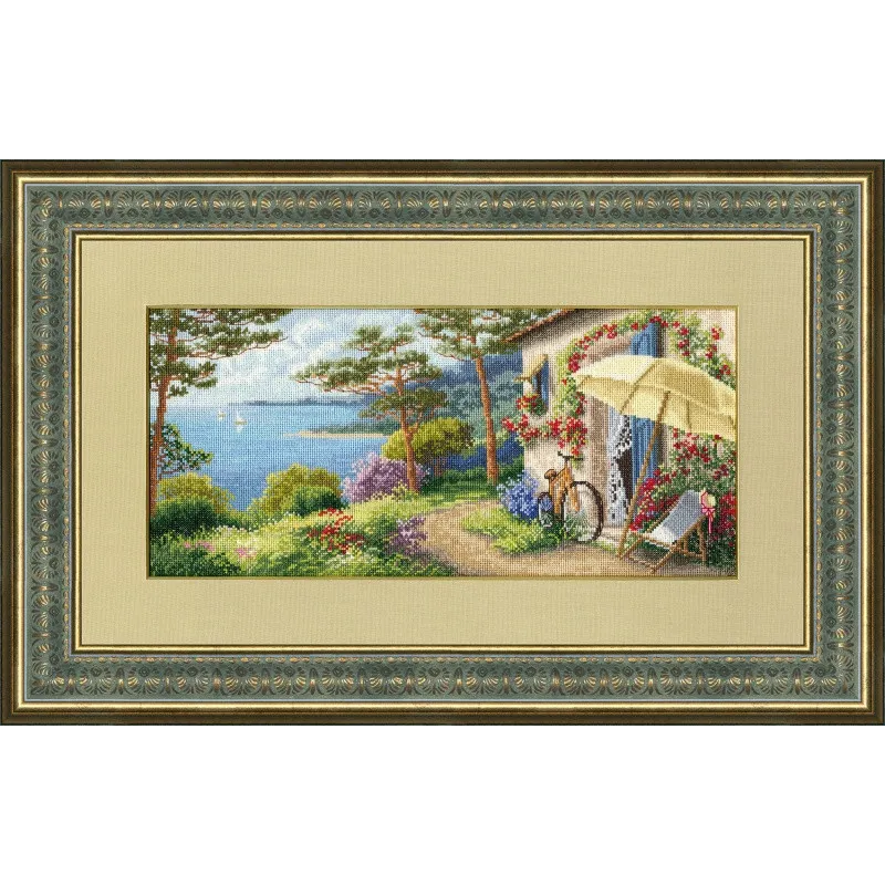 Cross stitch kit "Wonderful Summer" 17.5 x 38.2 cm S/LP050