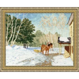 Mars 1895 d'après le tableau d'I. Levitan S/MK048