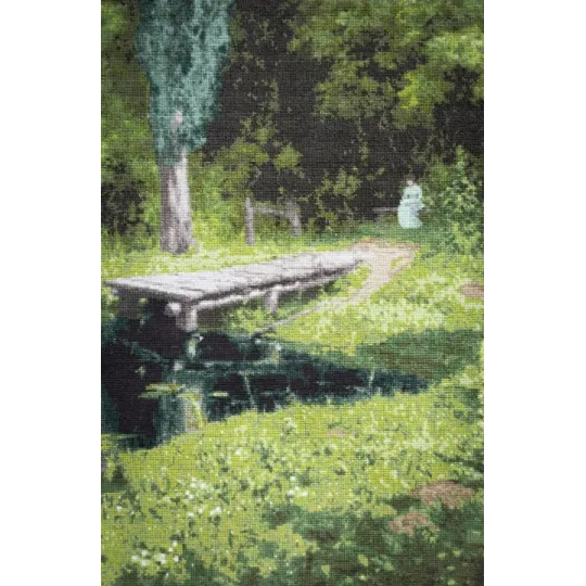 Counted cross stitch kit "Overgrown pond. 1879" S/MK086