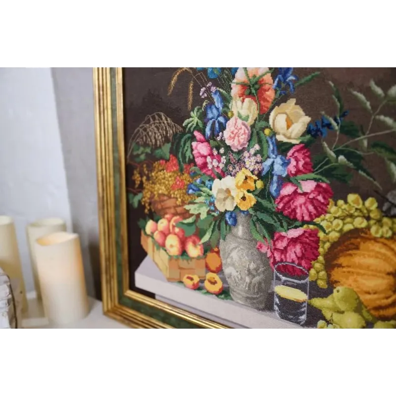 Gezählter Kreuzstich-Set "Blumen und Früchte. 1839" S/MK094