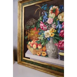 Kit de point de croix compté "Fleurs et fruits. 1839" S/MK094