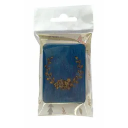 Medinis adatų dėklas "Mėlynas" KF056/1