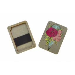 Wooden needle case "Grey" KF056/2