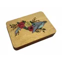 Wooden needle case "Whale" KF056/5