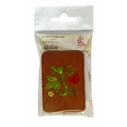 Wooden needle case "Polisander" (Hand-painted) KF056/6