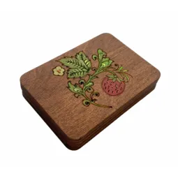 Medinis adatos dėklas "Polisander" (Rankų darbo) KF056/6