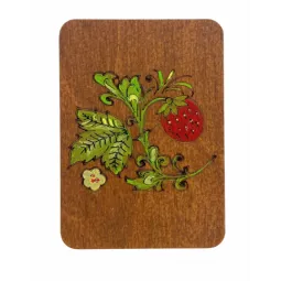 Деревянный игольник "Polisander" (Ручная роспись) KF056/6