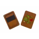 Wooden needle case "Polisander" (Hand-painted) KF056/6