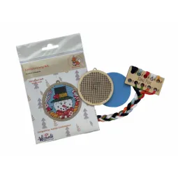 Kalėdinis kamuoliukas "Sniego senis" KF022/8-1