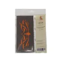 Boîte en bois pour perles "Motif orange" (1 niveau) KF027/12-1