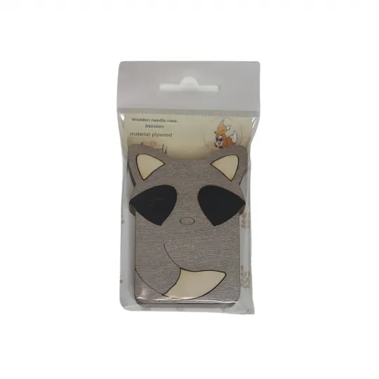 Étui à aiguilles "Raccoon" KF056/8