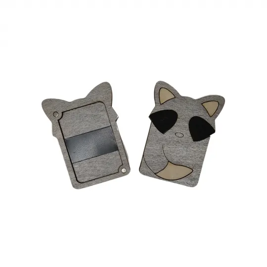 Étui à aiguilles "Raccoon" KF056/8