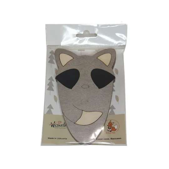 Scissors case "Raccoon" KF058/8