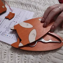 Étui à ciseaux "Fox" KF058/9