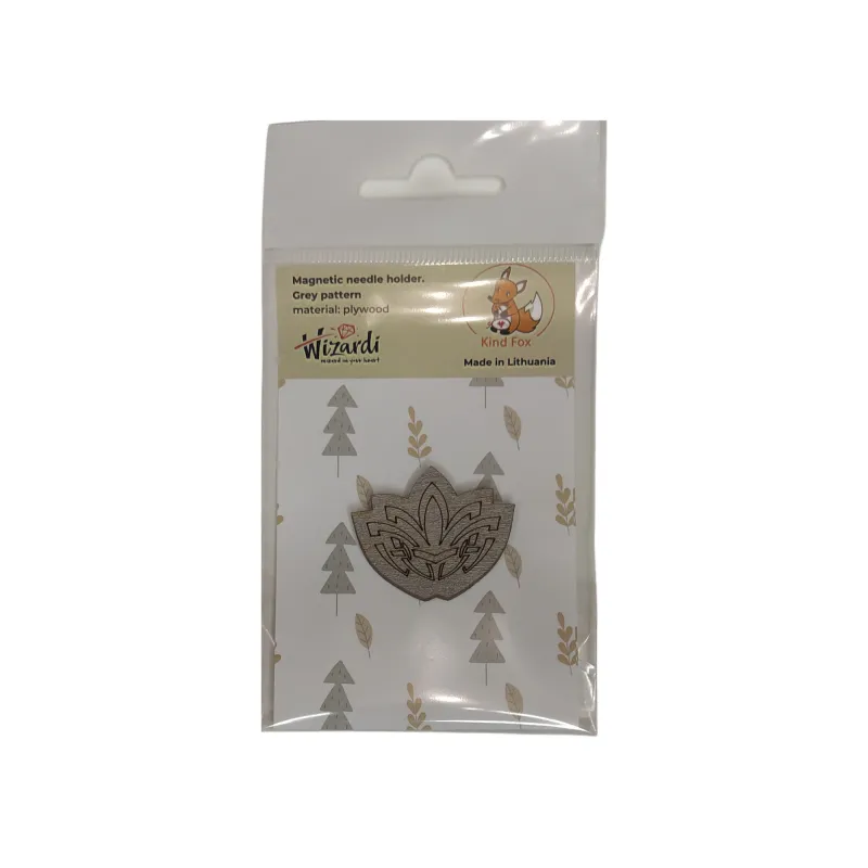 Magnetic needle holder "Grey pattern" KF059/11G