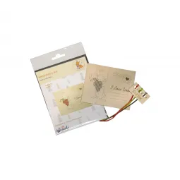 Holzpostkarte "Ich liebe dich. Rabbit" KF022/130