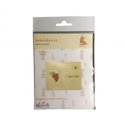 Holzpostkarte "Ich liebe dich. Rabbit" KF022/130