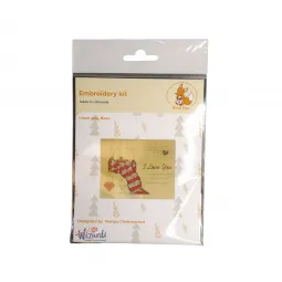 Деревянная открытка "Я люблю тебя. Медведь" KF022/132