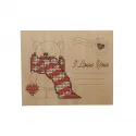 Carte postale en bois "Je t'aime. Ours" KF022/132