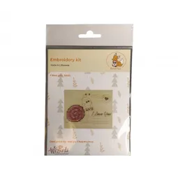 Деревянная открытка "Я люблю тебя. Улитка" KF022/133