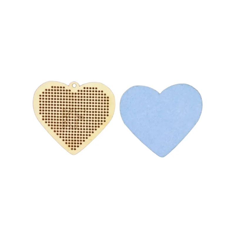 Topper. Coeur "Deux moitiés" KF022/23-5