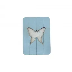Étui à aiguilles en bois "Papillon" KF056/13