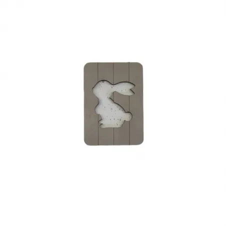 Étui à aiguilles en bois "Lapin" KF056/14