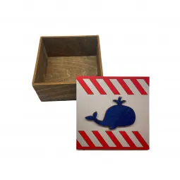Wooden box "Whale" KF057/18