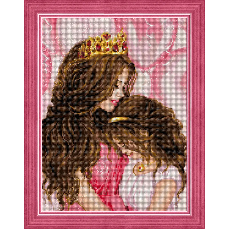 Diamond painting kit "My princess" AM1691