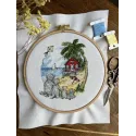 Cross stitch kit "Housewarming. Cats" SANN-32