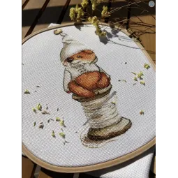 Kreuzstich-Set "Schlafmütze" SANS-66