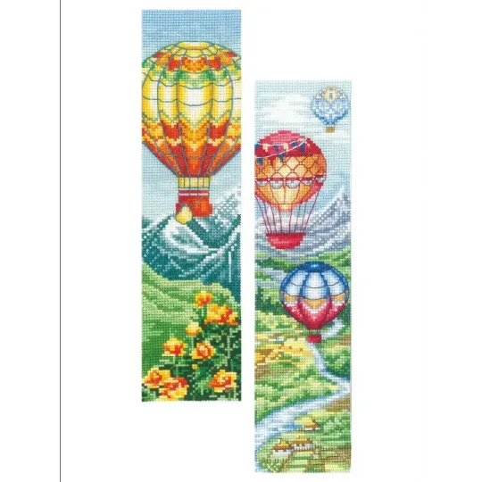 Cross stitch kit. Bookmarks "Balloon" SANZ-69