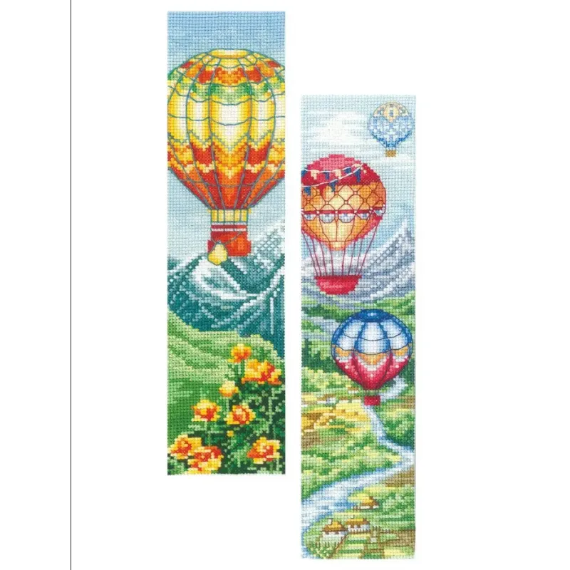 Cross stitch kit. Bookmarks "Balloon" SANZ-69