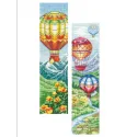 Cross stitch kit. Bookmarks "Balloon" SANZ-69