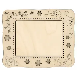 Cadre d'accessoires "Chaleur de Noël. Petit. Horizontal" OR-288